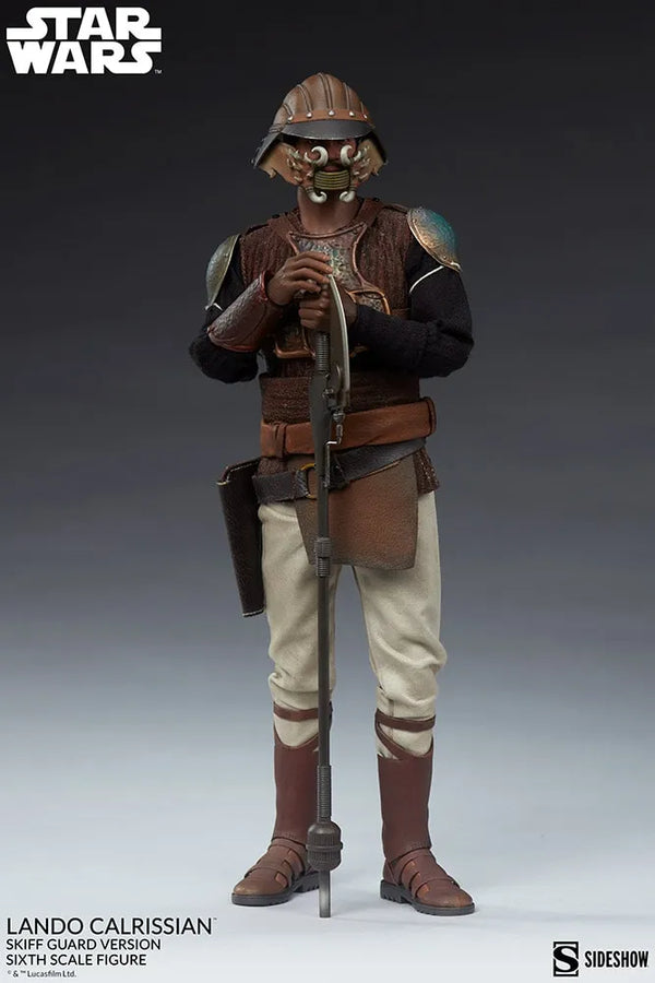 Lando Calrissian (Skiff Guard Version) – Sideshow Collectibles – ActionFigure Brasil