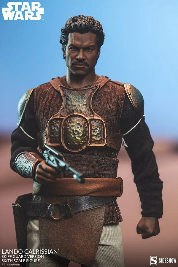 Lando Calrissian (Skiff Guard Version) – Sideshow Collectibles – ActionFigure Brasil