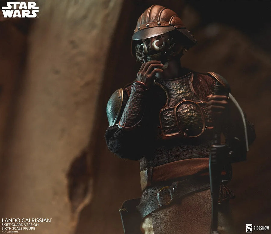 Lando Calrissian (Skiff Guard Version) – Sideshow Collectibles – ActionFigure Brasil