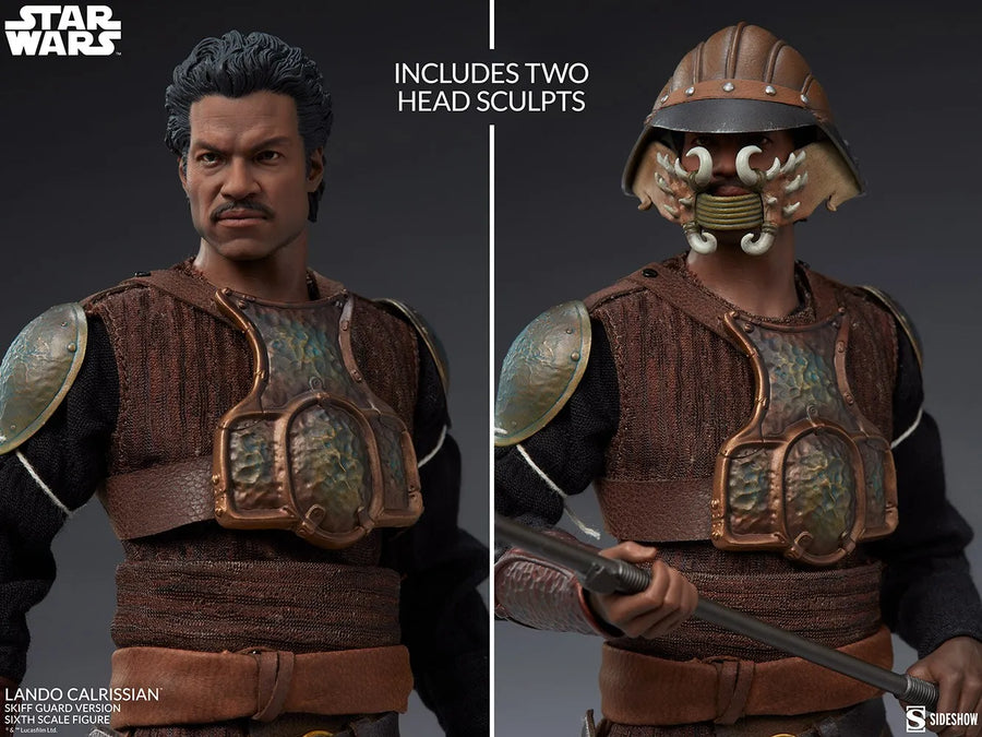 Lando Calrissian (Skiff Guard Version) – Sideshow Collectibles – ActionFigure Brasil