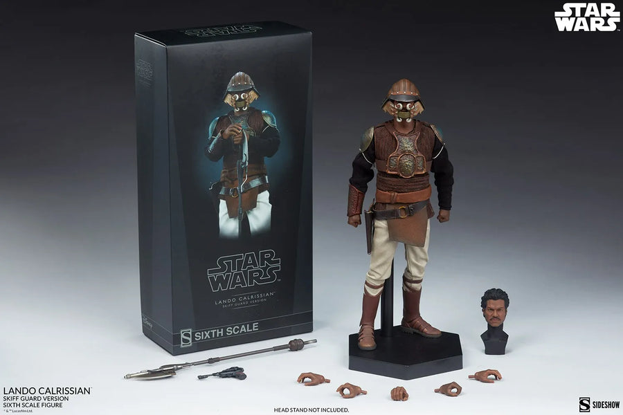 Lando Calrissian (Skiff Guard Version) – Sideshow Collectibles – ActionFigure Brasil