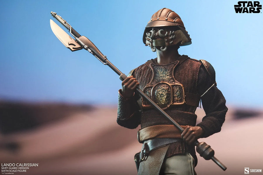 Lando Calrissian (Skiff Guard Version) – Sideshow Collectibles – ActionFigure Brasil