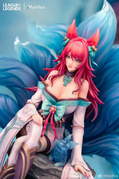 League of Legends - Ahri - 1/7 - Spirit Blossom (Myethos)ㅤ – Myethos – ActionFigureBrasil — ângulo diferente