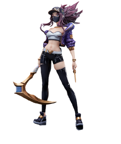 League of Legends - Akali - 1/7 - K/DA (Apex Innovation)ㅤ – Apex Innovation – ActionFigureBrasil