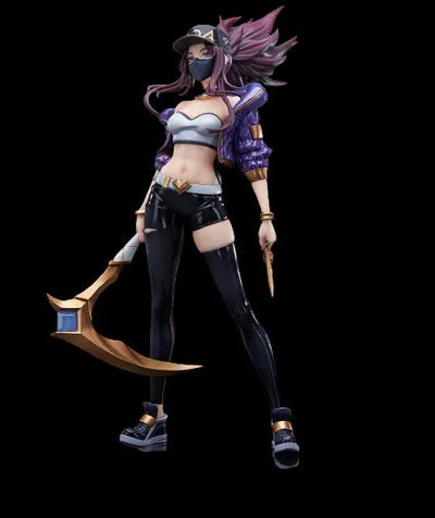 League of Legends - Akali - 1/7 - K/DA (Apex Innovation)ㅤ – Apex Innovation – ActionFigure Brasil