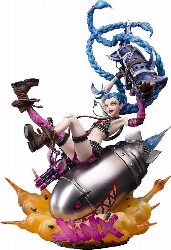 League of Legends - Jinx - 1/7 (Myethos)ㅤ – Myethos – ActionFigure Brasil