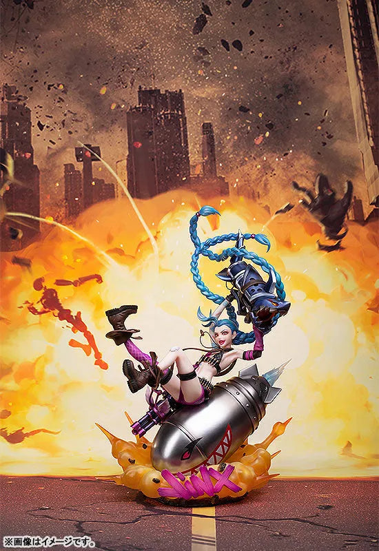 League of Legends - Jinx - 1/7 (Myethos)ㅤ – Myethos – ActionFigure Brasil