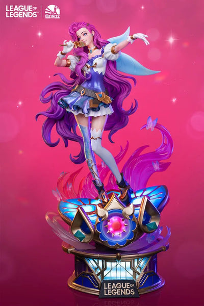 League of Legends - Seraphine - 1/4 (Infinity Studio)ㅤ – Infinity Studio – ActionFigure Brasil — ângulo diferente