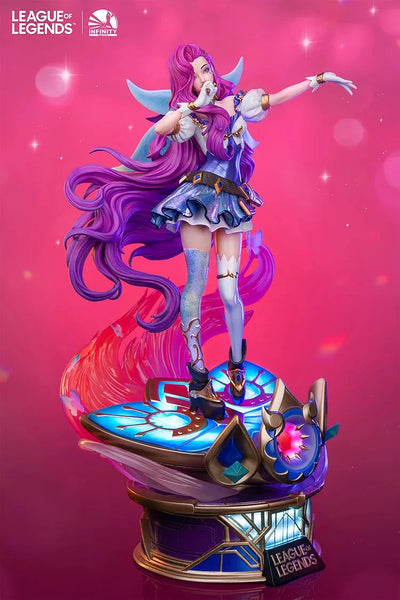 League of Legends - Seraphine - 1/4 (Infinity Studio)ㅤ – Infinity Studio – ActionFigure Brasil — embalagem