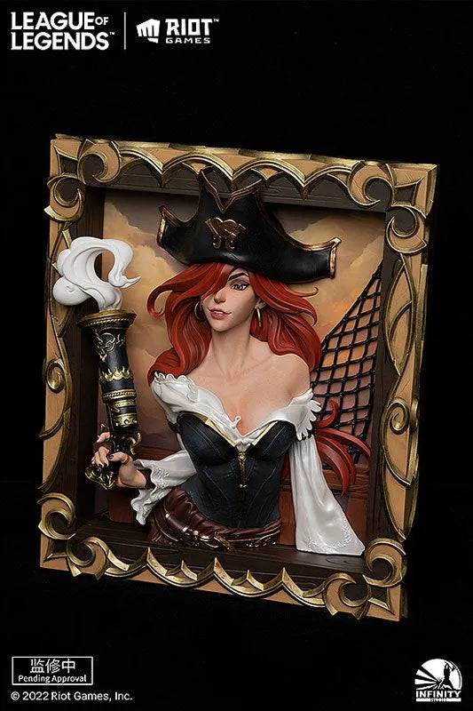 League of Legends The Bounty Hunter - Miss Fortune - 3D Frame (Infinity Studio)ㅤ – Infinity Studio – ActionFigure Brasil