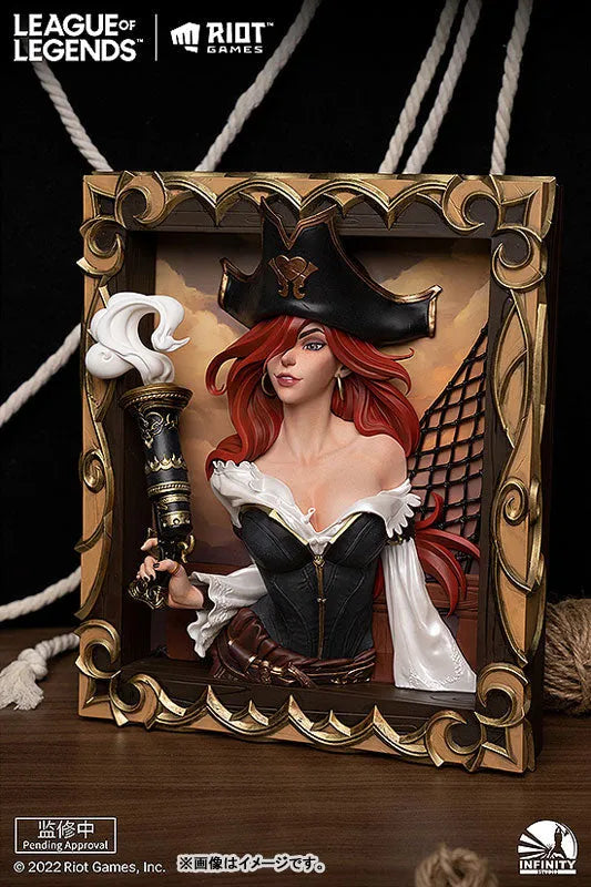 League of Legends The Bounty Hunter - Miss Fortune - 3D Frame (Infinity Studio)ㅤ – Infinity Studio – ActionFigure Brasil