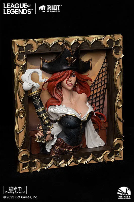 League of Legends The Bounty Hunter - Miss Fortune - 3D Frame (Infinity Studio)ㅤ – Infinity Studio – ActionFigure Brasil