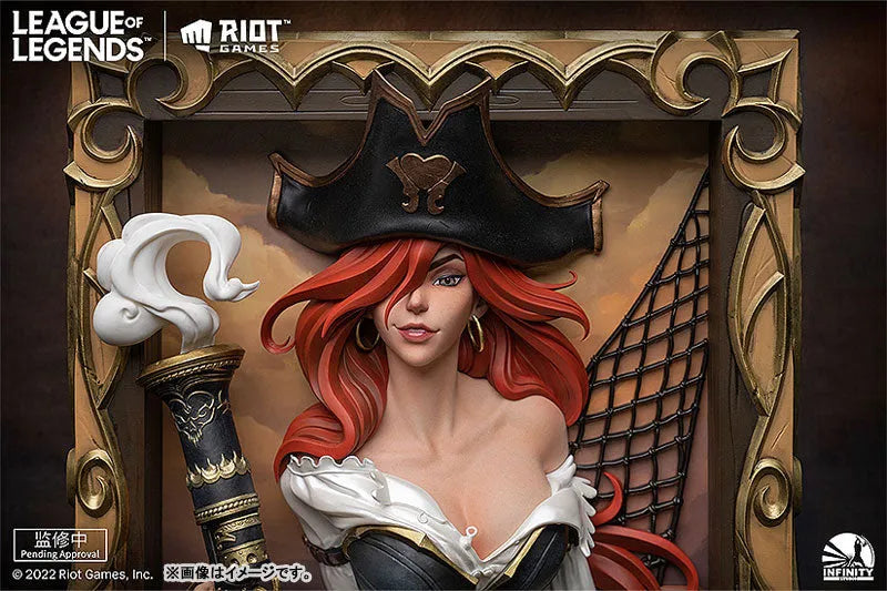 League of Legends The Bounty Hunter - Miss Fortune - 3D Frame (Infinity Studio)ㅤ – Infinity Studio – ActionFigure Brasil