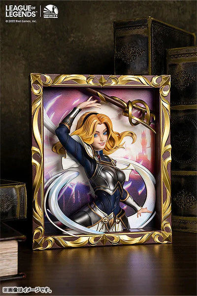 League of Legends - The Lady of Luminosity - Lux 3D Frame (infinity Studio)ㅤ – Infinity Studio – ActionFigure Brasil — close