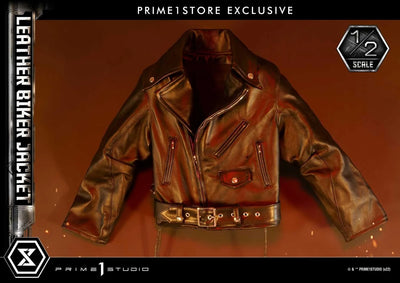 Leather Biker Jacket (Regular Version) PRIME1STUDIO – Prime1Studio – ActionFigure Brasil