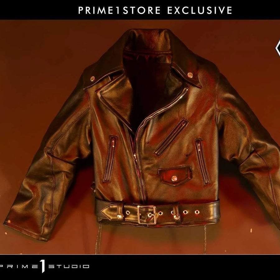 Leather Biker Jacket (Regular Version) PRIME1STUDIO – Prime1Studio – ActionFigure Brasil