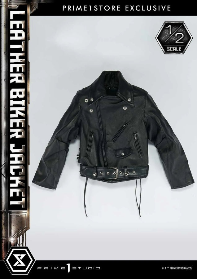 Leather Biker Jacket (Regular Version) PRIME1STUDIO – Prime1Studio – ActionFigure Brasil