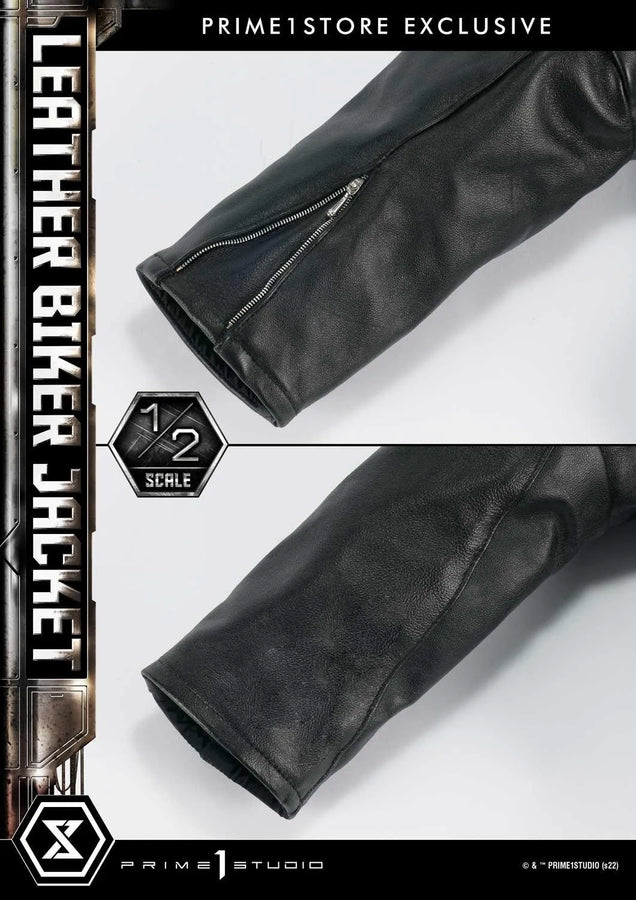 Leather Biker Jacket (Regular Version) PRIME1STUDIO – Prime1Studio – ActionFigure Brasil