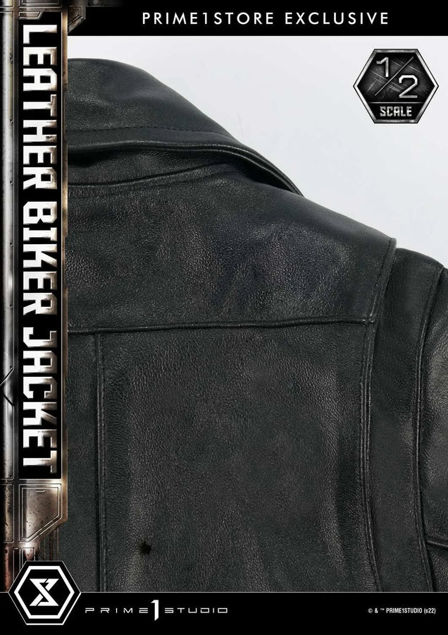 Leather Biker Jacket (Regular Version) PRIME1STUDIO – Prime1Studio – ActionFigure Brasil
