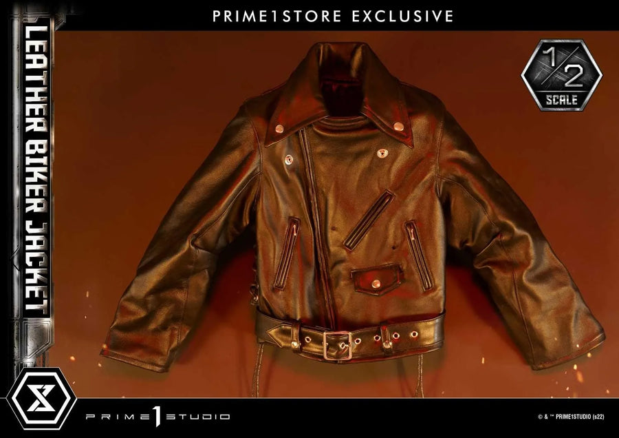 Leather Biker Jacket (Regular Version) PRIME1STUDIO – Prime1Studio – ActionFigure Brasil