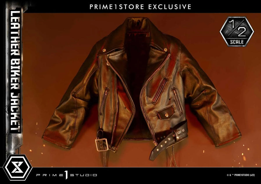 Leather Biker Jacket (Regular Version) PRIME1STUDIO – Prime1Studio – ActionFigure Brasil