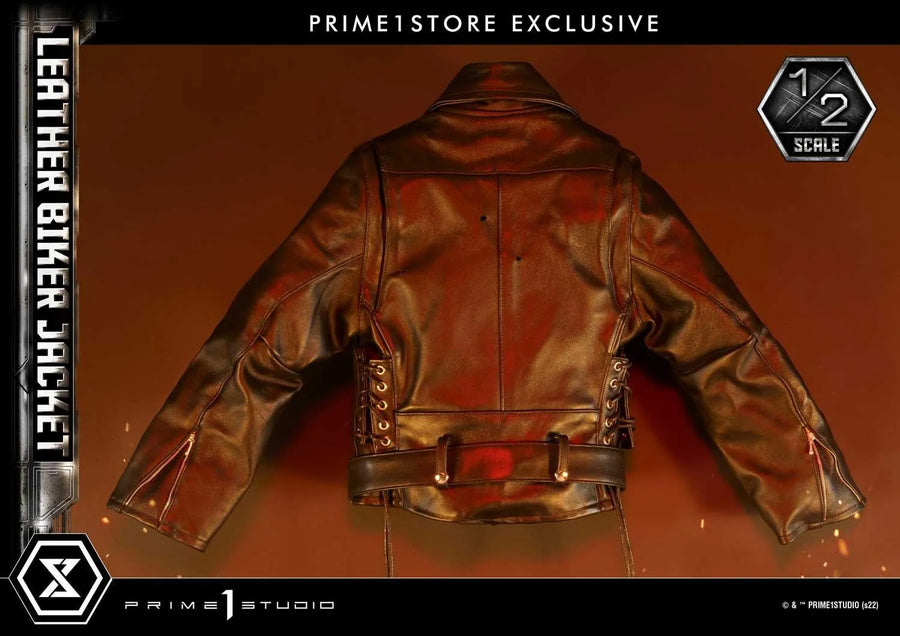 Leather Biker Jacket (Regular Version) PRIME1STUDIO – Prime1Studio – ActionFigure Brasil