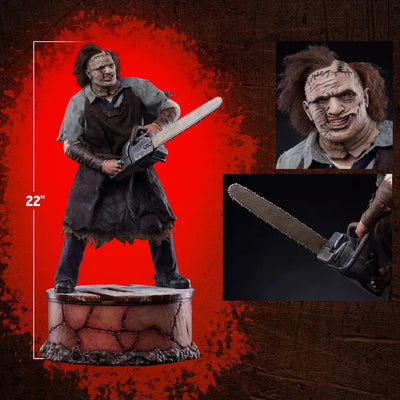 Leatherface - LIMITED EDITION: 400 – PCS – ActionFigure Brasil — detalhe do produto