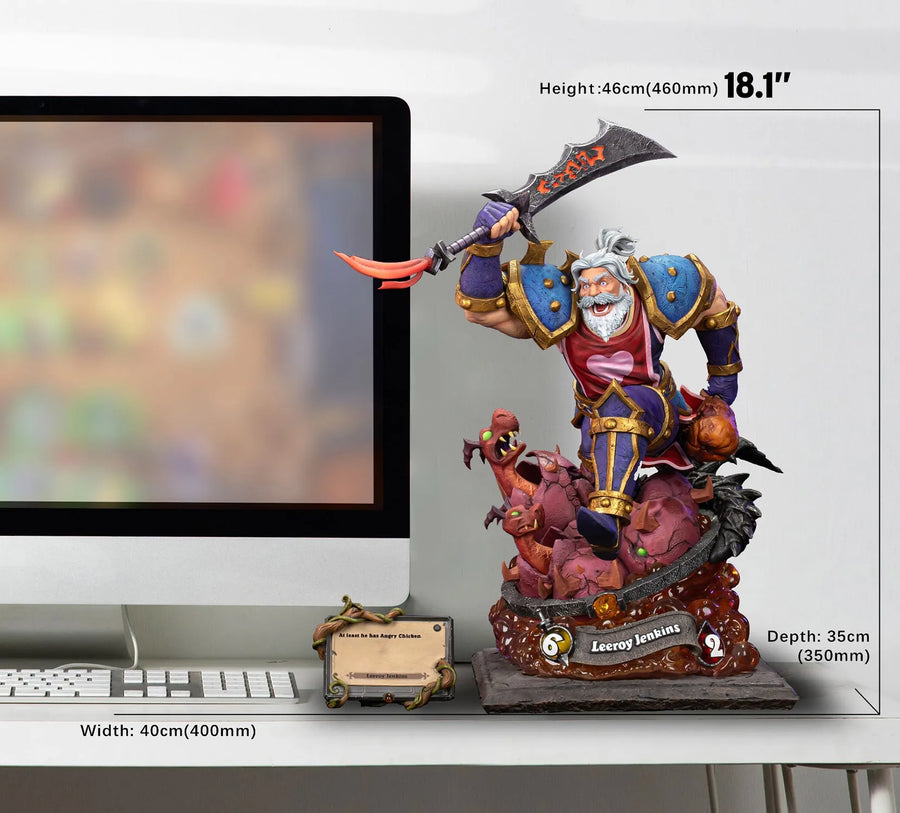 Leeroy Jenkins - LIMITED EDITION: 200 (Sixth Scale) – HEX Collectibles – ActionFigure Brasil