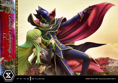 Lelouch Lamperouge & C.C. (Lelouch Lamperouge & C.C.Bonus Version) CODE GEASS Lelouch of the Rebellion R2 – Prime1Studio – ActionFigure Brasil