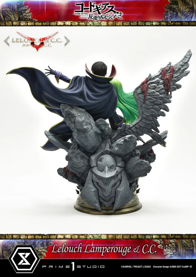 Lelouch Lamperouge & C.C. (Lelouch Lamperouge & C.C.Regular Version) CODE GEASS Lelouch of the Rebellion R2 – Prime1Studio – ActionFigure Brasil