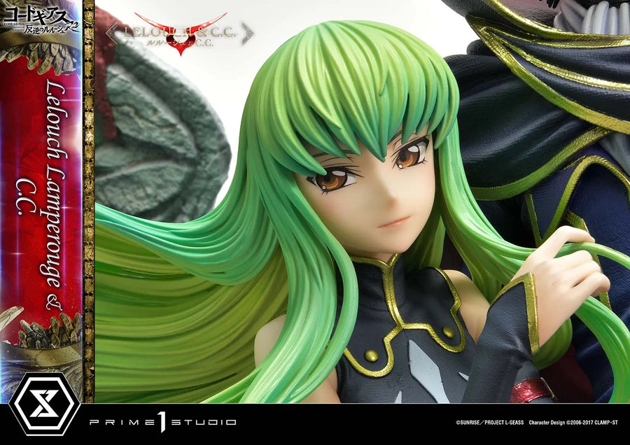 Lelouch Lamperouge & C.C. (Lelouch Lamperouge & C.C.Regular Version) CODE GEASS Lelouch of the Rebellion R2 – Prime1Studio – ActionFigure Brasil