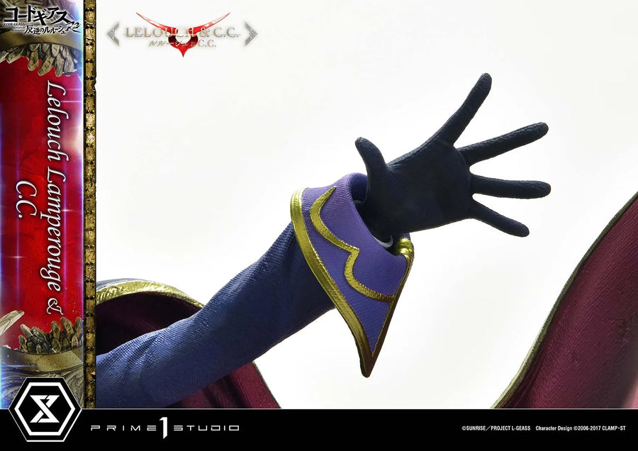 Lelouch Lamperouge & C.C. (Lelouch Lamperouge & C.C.Regular Version) CODE GEASS Lelouch of the Rebellion R2 – Prime1Studio – ActionFigure Brasil