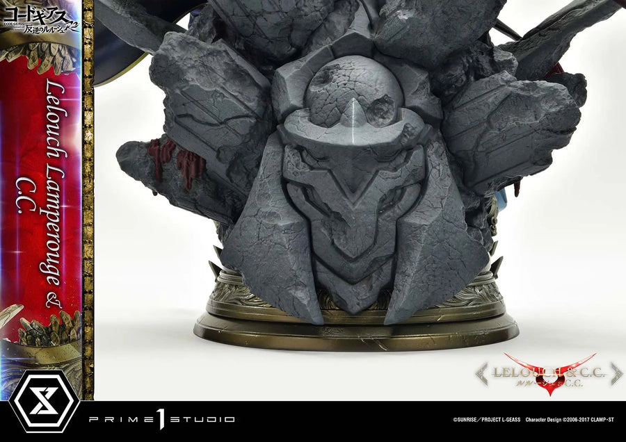 Lelouch Lamperouge & C.C. (Lelouch Lamperouge & C.C.Regular Version) CODE GEASS Lelouch of the Rebellion R2 – Prime1Studio – ActionFigure Brasil