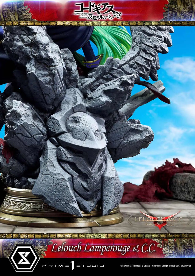 Lelouch Lamperouge & C.C. (Lelouch Lamperouge & C.C.Regular Version) CODE GEASS Lelouch of the Rebellion R2 – Prime1Studio – ActionFigure Brasil