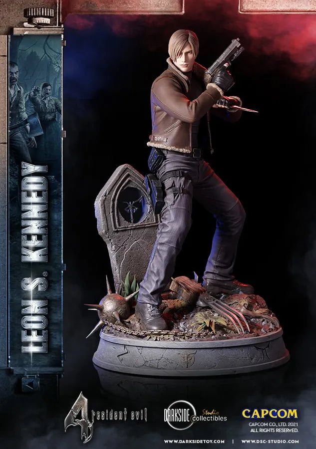 Leon Kennedy - LIMITED EDITION: 500 – DarkSide Collectibles Studio – ActionFigure Brasil