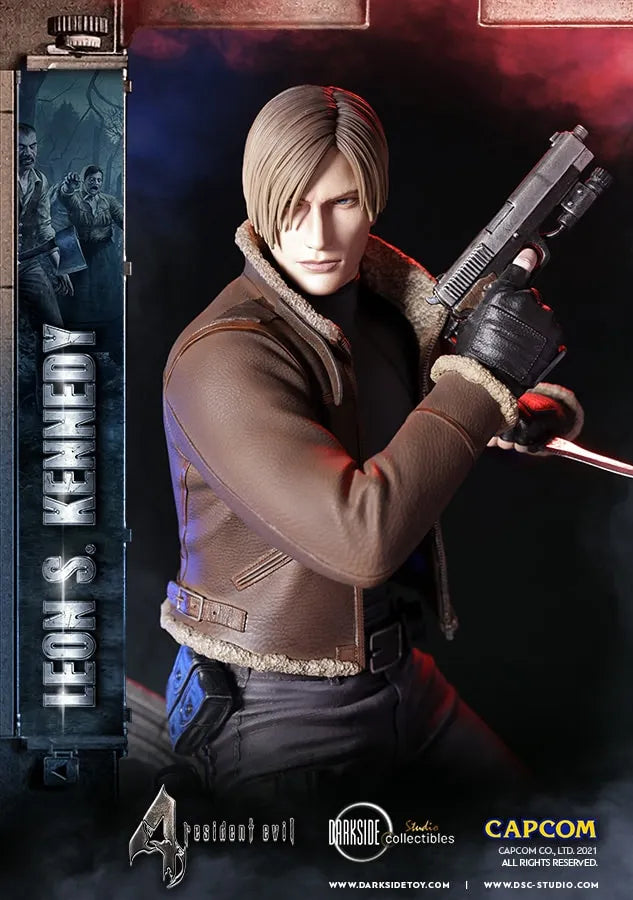 Leon Kennedy - LIMITED EDITION: 500 – DarkSide Collectibles Studio – ActionFigure Brasil
