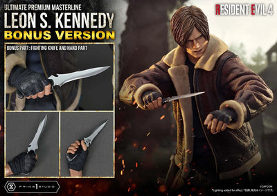 Leon S. Kennedy (Bonus Version) Resident Evil 4 – Prime1Studio – ActionFigure Brasil