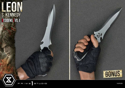 Leon S. Kennedy (Bonus Version) Resident Evil 4 – Prime1Studio – ActionFigure Brasil
