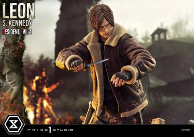 Leon S. Kennedy (Bonus Version) Resident Evil 4 – Prime1Studio – ActionFigure Brasil
