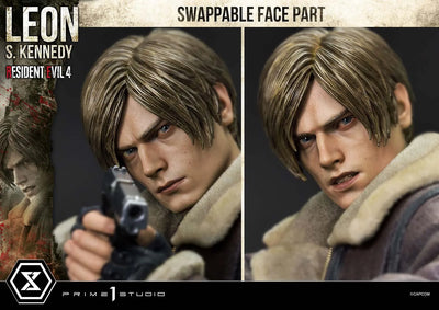Leon S. Kennedy (Bonus Version) Resident Evil 4 – Prime1Studio – ActionFigure Brasil