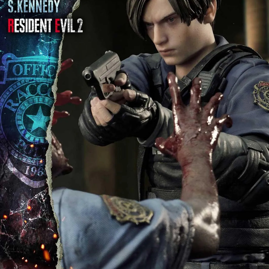 Leon S. Kennedy (Regular Version) Resident Evil 2 – Prime1Studio – ActionFigure Brasil