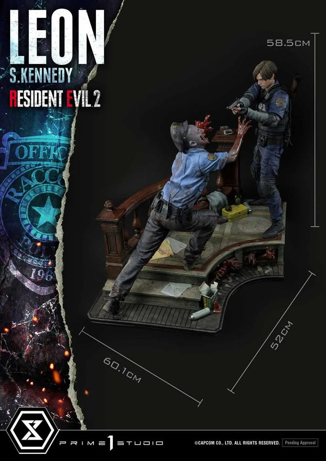 Leon S. Kennedy (Regular Version) Resident Evil 2 – Prime1Studio – ActionFigure Brasil