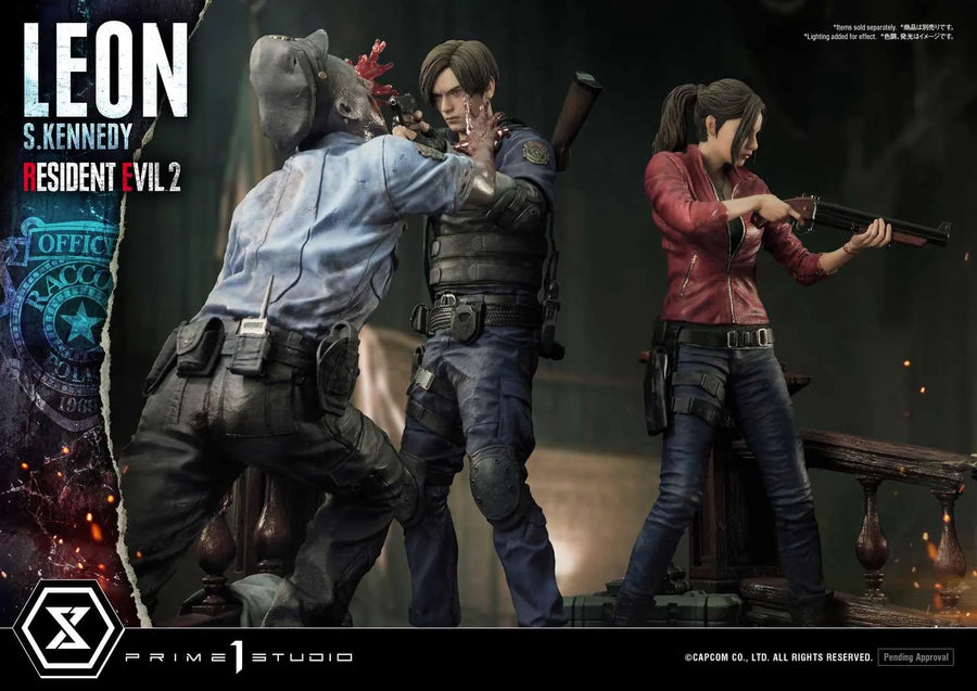 Leon S. Kennedy (Regular Version) Resident Evil 2 – Prime1Studio – ActionFigure Brasil