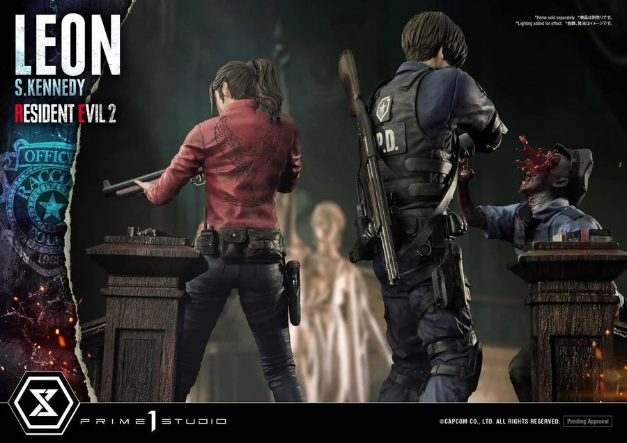 Leon S. Kennedy (Regular Version) Resident Evil 2 – Prime1Studio – ActionFigure Brasil