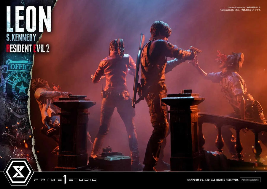 Leon S. Kennedy (Regular Version) Resident Evil 2 – Prime1Studio – ActionFigure Brasil