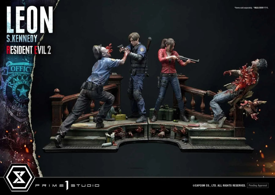Leon S. Kennedy (Regular Version) Resident Evil 2 – Prime1Studio – ActionFigure Brasil