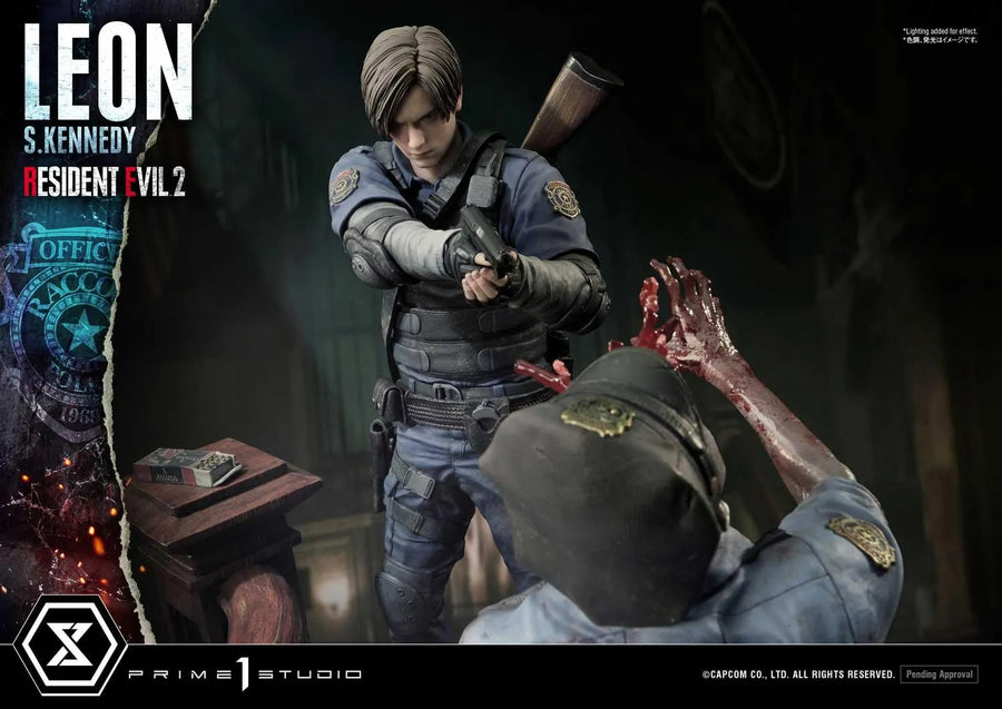 Leon S. Kennedy (Regular Version) Resident Evil 2 – Prime1Studio – ActionFigure Brasil