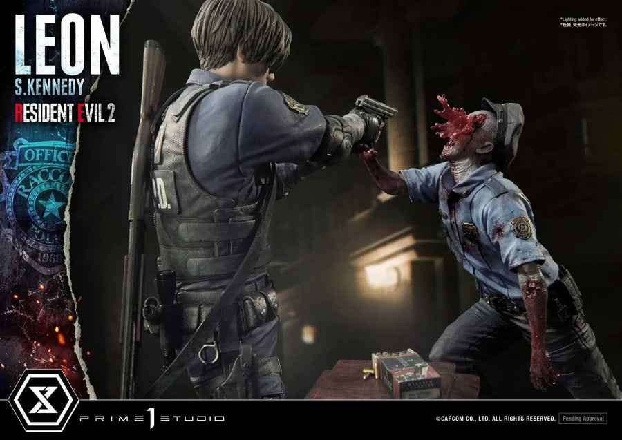 Leon S. Kennedy (Regular Version) Resident Evil 2 – Prime1Studio – ActionFigure Brasil