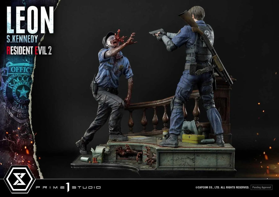 Leon S. Kennedy (Regular Version) Resident Evil 2 – Prime1Studio – ActionFigure Brasil