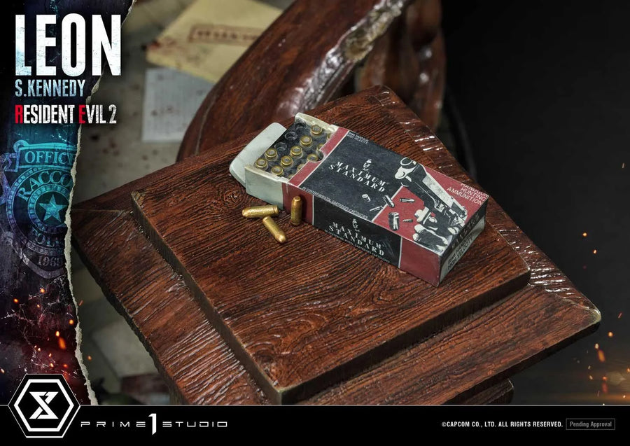 Leon S. Kennedy (Regular Version) Resident Evil 2 – Prime1Studio – ActionFigure Brasil